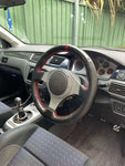 Carbon Fibre Steering Wheel Cover For Mitsubishi Evo 8