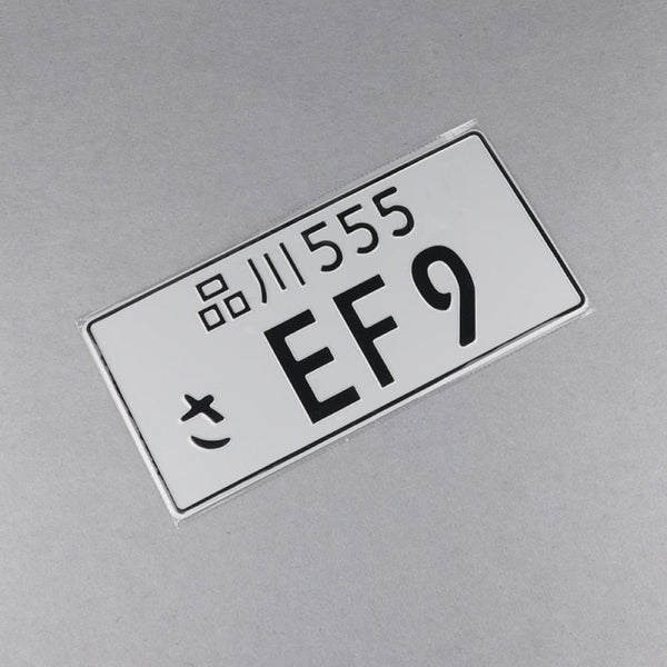 EF9 Civic SiR 88-91 JDM License Plate