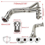 Exhaust Header Manifold For Suzuki Samurai Geo Tracker 1.3 1.6