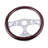 Genuine Wood Grain Steering Wheel 380mm