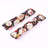 JDM Samurai Koi Waves Seat Belt Covers