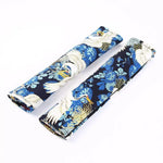 JDM Samurai Koi Waves Seat Belt Covers