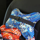 JDM Car Pillow Neck Rest Sakura Koi