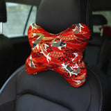 JDM Car Pillow Neck Rest Sakura Koi