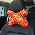 JDM Car Pillow Neck Rest Sakura Koi