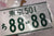 JDM Japanese Style License Plate Number