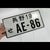 JDM Japanese Style License Plate Number