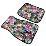 JDM Stickerbomb Car Floor Mats