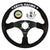 KEY'S Racing Suede Steering Wheel 14inch