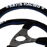 KEY'S Racing Suede Steering Wheel 14inch