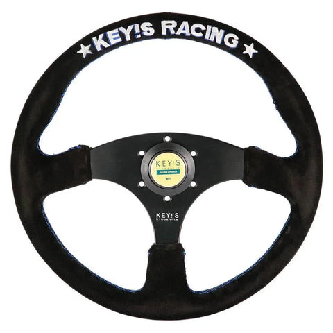 KEY'S Racing Suede Steering Wheel 14inch