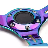 Deep Dish Purple Removable Steering Wheel