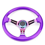 Deep Dish Purple Removable Steering Wheel