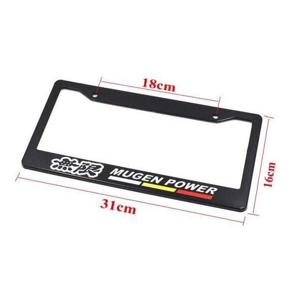 Mugen JDM License Plate Frame JDM Performance