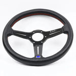 ND Perforated Leather Carbon Fiber Frame Steering Wheel