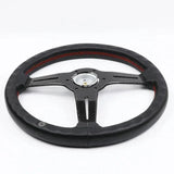 ND Perforated Leather Carbon Fiber Frame Steering Wheel