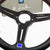 ND Perforated Leather Carbon Fiber Frame Steering Wheel