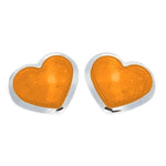 Orange LED Heart Shape Side Marker Indicators (Pair)