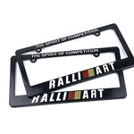 Ralliart License Plate Frame JDM Performance
