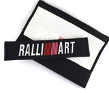 Ralliart Ralli Art Seat Belt Cover Pad JDM Performance