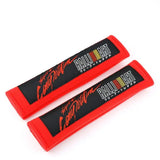 Ralliart Seat Belt Cover Pads