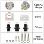 Adjustable By-Pass Bypass Fuel Pressure Regulator