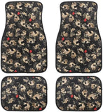 Sakura Koi Fish Fabric Car Floor Mats