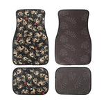 Sakura Koi Fish Fabric Car Floor Mats