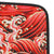 Sakura Wave Red Fabric Car Floor Mats