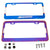 Spoon Sports Blue Burned License Plate Frame JDM Performance