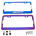 Spoon Sports Burned License Plate Frame