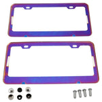 Spoon Sports Burned License Plate Frame