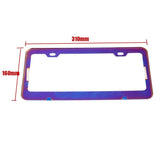SP-One Sports Burned License Plate Frame