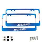 Spoon Sports Burned License Plate Frame