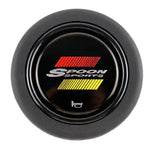 Spoon Red Yellow Horn Button