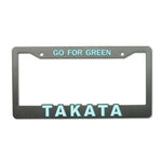 TKT Go For Green License Plate Frame JDM Performance