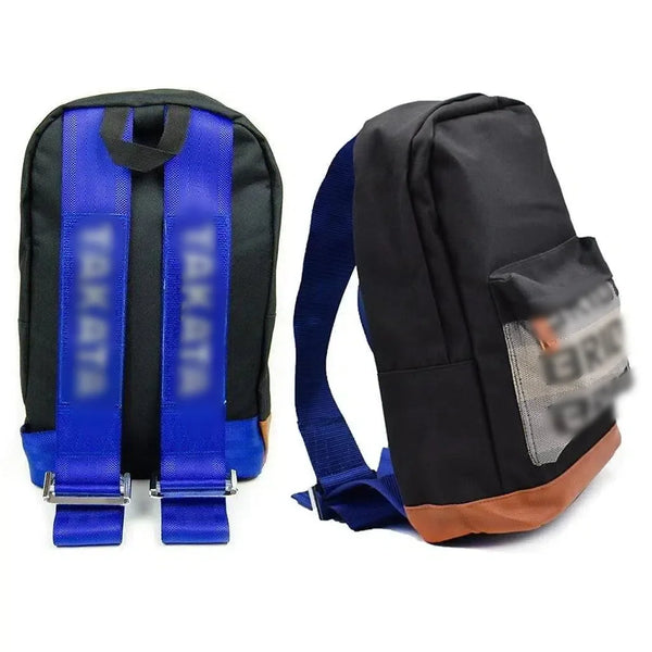 backpack laptop harness TKT Harness JDM Backpack Blue Straps