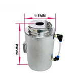 Universal 1.5l aluminium alloy oil catch can tank
