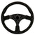 Black Suede Race Steering Wheel