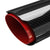 2.5'' 63MM-89MM Red Carbon Fiber S/S Muffler Tip