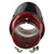 2.5'' 63MM-89MM Red Carbon Fiber S/S Muffler Tip