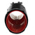 2.5'' 63MM-89MM Red Carbon Fiber S/S Muffler Tip