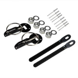 Universal Aluminum Hood Pin Bonnet Lock Kit