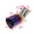 Burnt Blue Heart Shaped Stainless Steel Muffler Tip