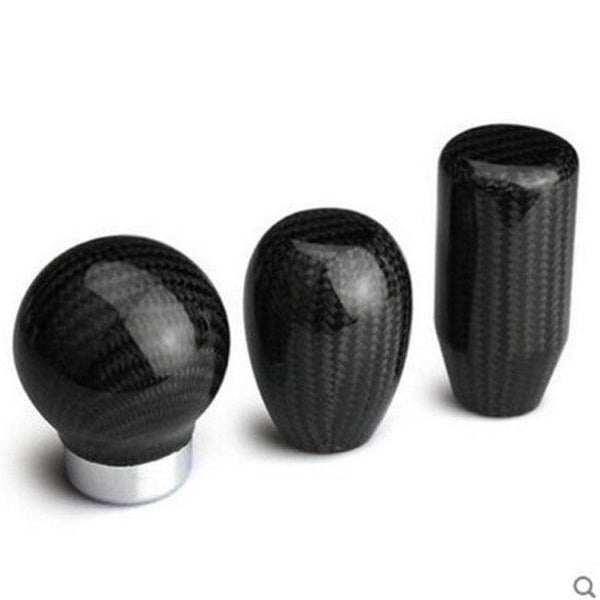 Universal Car Carbon Fiber Shifter Shift Knob JDM Performance