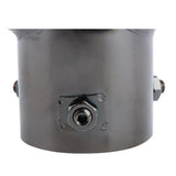 Universal Dual Gunmetal Round Muffler Tip