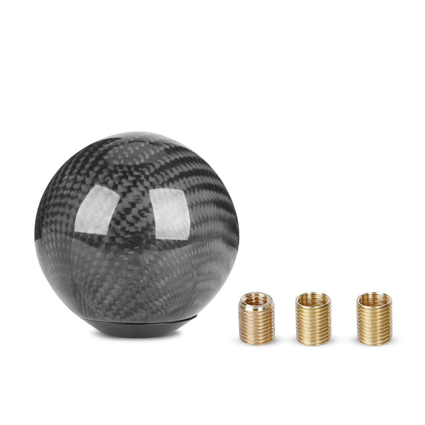 Universal Real Carbon Fiber Gear Shift Knob JDM Performance