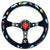 Vertex Rainbow Leopard Steering Wheel 330mm