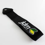 JDM Black Racing Tow Strap for Front / Rear Bumper JDM Performance