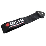 Nismo Black Racing Tow Strap for Front / Rear Bumper JDM Performance